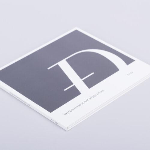 byetone - death of a typographer