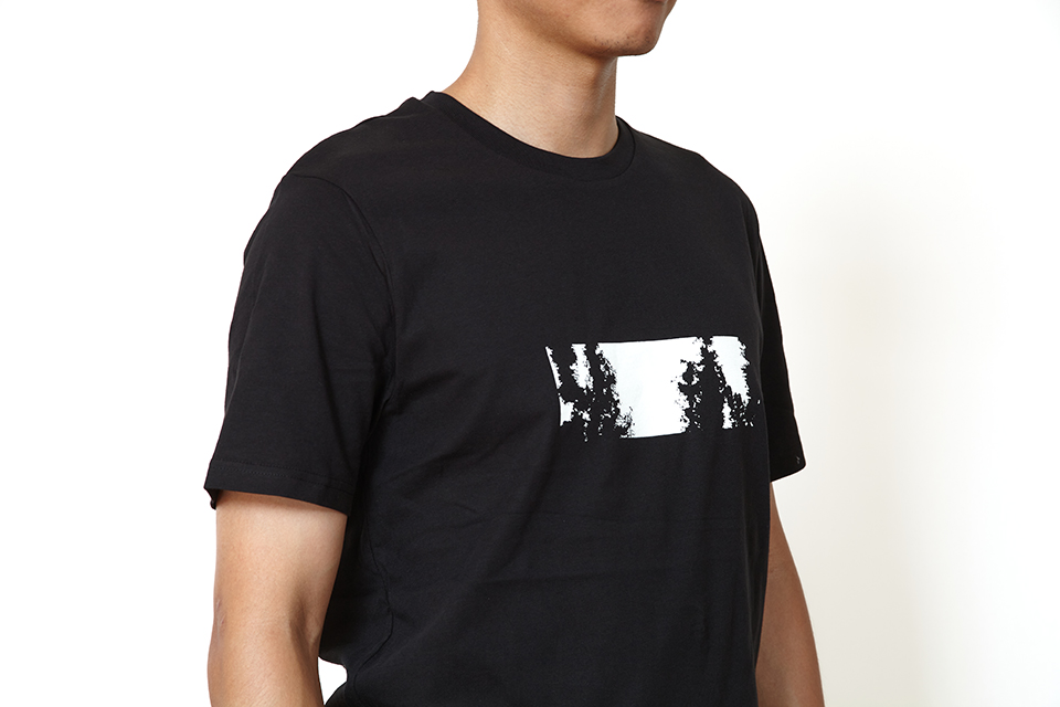 raster - raster merch t-shirt black |
