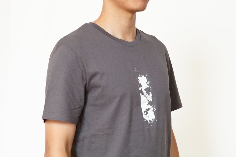 raster - raster merch t-shirt anthracite - s |